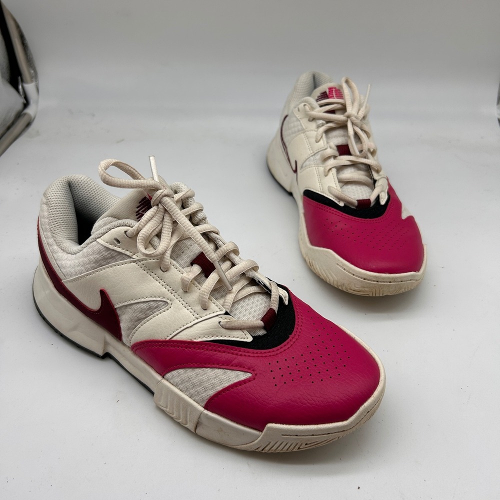 Nike Court Lite 4 Ivory Sail Pink FD6575-103 Women's 8
